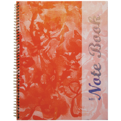 Icon Foiled Note Book-White image