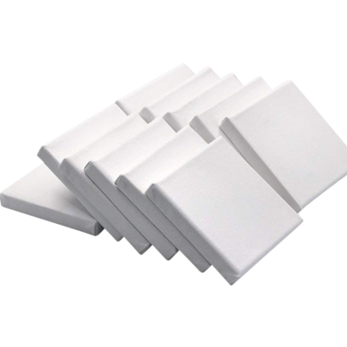 Iconic Premium White Square Canvas 5/5 inch 12pc Pack image