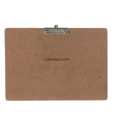 Iconic Sourcing Drawing/Painting Clip Board A3 Size Brown Colour image
