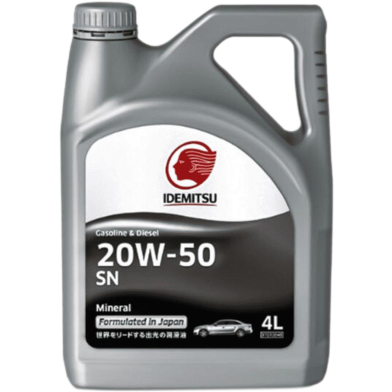 Idemitsu 20W-50 Mineral Engine Oil 4Ltr image