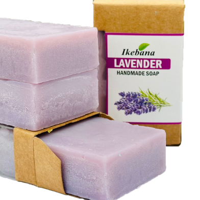 Ikebana Lavender Handmade Soap (90 gm) image