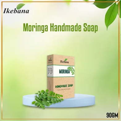 Ikebana Moringa Handmade Soap (90 gm) image