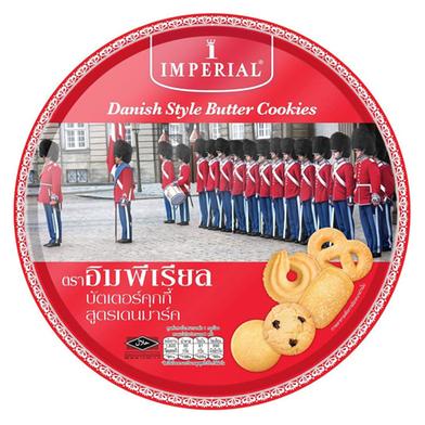 Imperial Danish Style Butter Cookies Biscuits Tin 630gm (Thailand) - 142700108 image