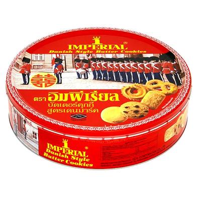 Imperial Danish Style Butter Cookies Round Box Tin 500gm (Thailand) - 142700131 image