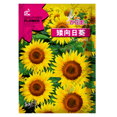Imported F1 Hybrid Sunflower Seeds Brand Pack - 0.1gm image