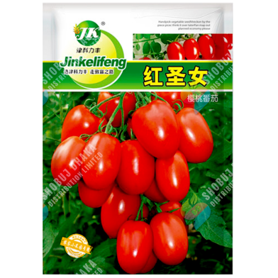 Imported Red Cherry Tomato Intact Pack - 1gm image