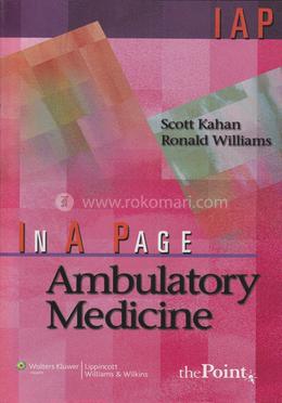 In A Page Ambulatory Medicine (In a Page Series) image