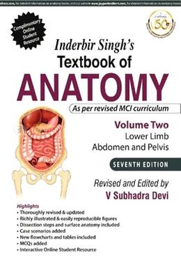 Inderbir Singh’S Textbook Of Anatomy Volume - 2 image