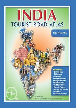 India Tourist Road Atlas image