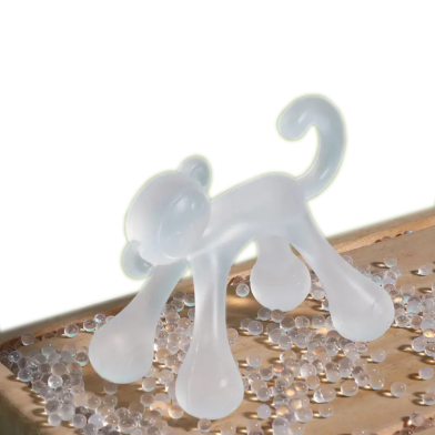 Infant Teether Monkey Bite Bite Loco Boiled Food Grade Silicone Anti - Eating Hand Baby Teething Stick - 1 pcs image