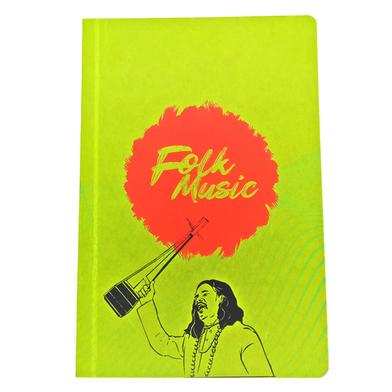 Inkraft Folk Music Lemon Notebook image