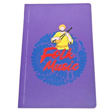 Inkraft Folk Music Purple Notebook image