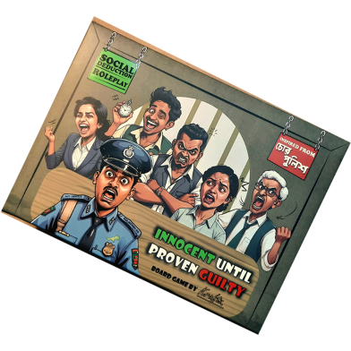 Innocent Until Proven Guilty | Board Game By Kraftz | Inspired from Chor-Police | 4 to 6 Players image