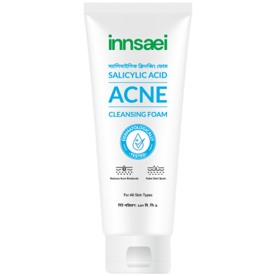 Innsaei Salicylic Acid Acne Solution Cleansing Foam-150 ml image