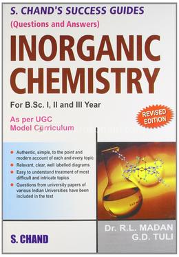 Inorganic Chemistry - For B.Sc. I, II,lll year image