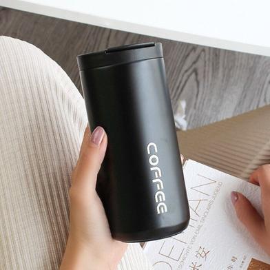 Insulated Thermal Vacuum Coffee Flask -Black Color image