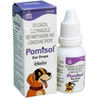 Intas Pomisol Ear Drops 15ml image