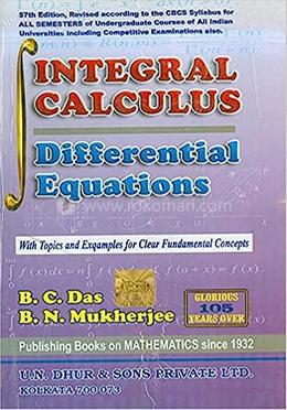 Integral Calculus Differential Equations image
