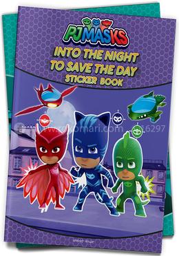 Into The Night To Save The Day Stickers Book image