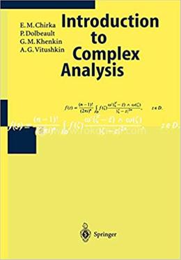 Introduction to Complex Analysis image