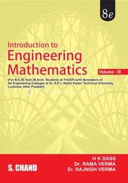 Introduction to Engineering Mathematics Volume-III - For APJAKTU, Lucknow image
