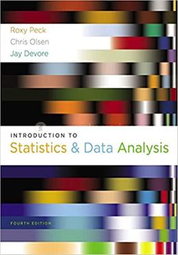 Introduction to Statistics and Data Analysis image