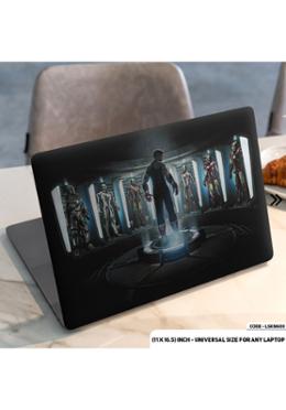DDecorator Iron Man All Suit Togather Laptop Sticker image