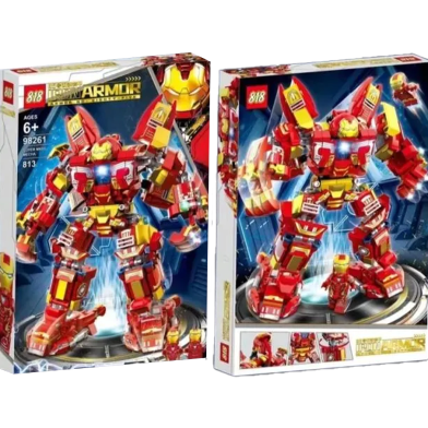 Iron Man's MK 85 Hulk Buster Armor Puzzle 818 98261 (813 Pcs ) image