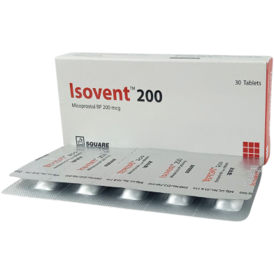 Isovent 200mcg Tablet 10's Strip image