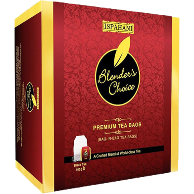 Ispahani Blender's Choice Premium Black Tea Bags 100 gm (50 Tea Bags) image