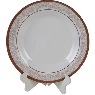 Italiano 10 inches Meat Plate - Golden Leaf image