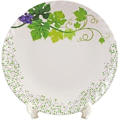 Italiano Crazy Coup Plate 10.3 inches - Snowdrop image