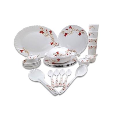 Italiano Crazy Dinner Set Golden Flora - 23 Pcs image