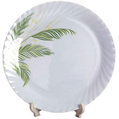 Italiano Crazy Plate 10 Inches - Green Leaf image