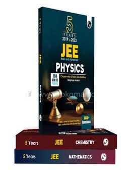 JEE Main and Advanced Physics, Chemistry and Mathematics set of 3 books image