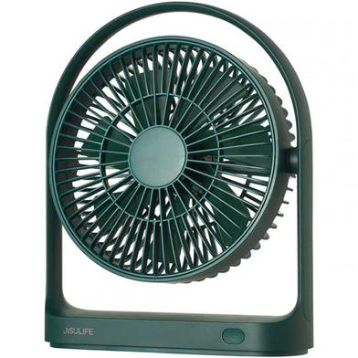 JISULIFE FA19 USB Portable Rechargeable Fan 4000mAH Battery with Type C Charging Port - Green image