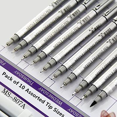 JX Superior Needle Drafting Pen,-10pcs image