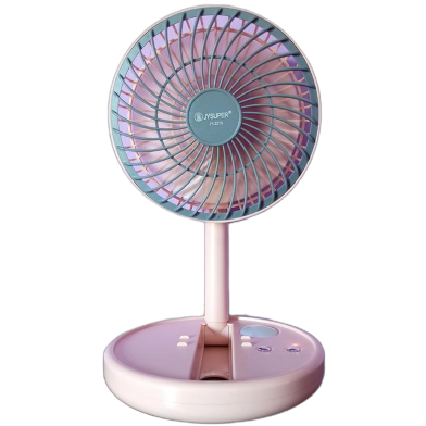 JYSUPER JY-2215 Professional Rechargeable Fan With LED Light image