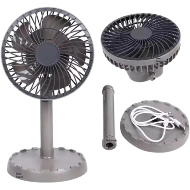 JYSUPER Rechargeable Multicolor Portable Mini Table Fan image