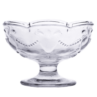 Jadroo Dessert Serving Glass Bowl image