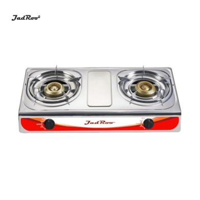 Jadroo Imported Stainless Steel Auto Double Burner Gas Stove image