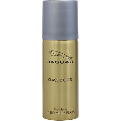 Jaguar Classic Gold Body Spray 200 ml (UAE) - 139701816 image