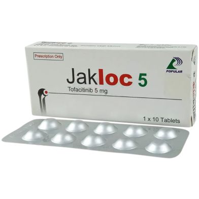 Jakloc 5 mg Tablet–10's Strip image