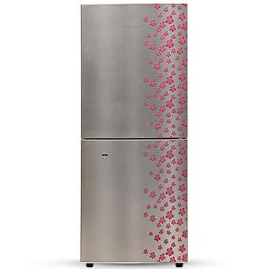 Jamuna JE-193L Refrigerator Glossy Shining Gray Silver Flower image