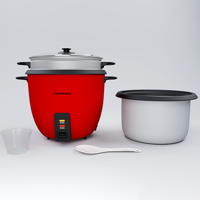 Jamuna JRC-280 Rice Cooker Double Pot Red image