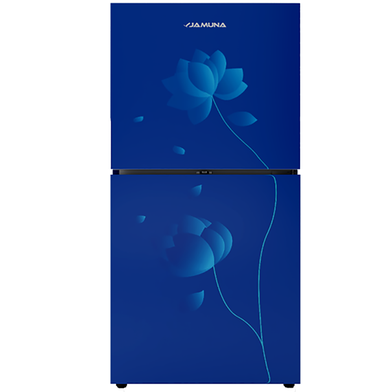 Jamuna JR-UES622500 CD Glass Refrigerator Blue Lily Leaf image