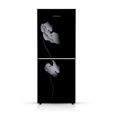 Jamuna JR-UES632900 CD Refrigerator Black Lily Leaf image