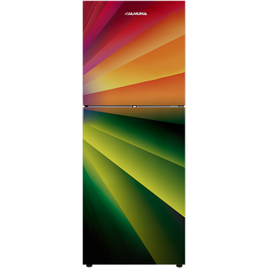 Jamuna JR-XXB-LES630800 QD Glass Refrigerator Rainbow Green image