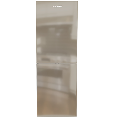 Jamuna JR-XXB-LS634800 QD Glass Refrigerator Dark Silver image