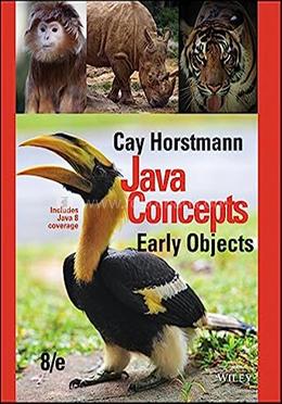 Java Concepts 8th Edition High School Binding image